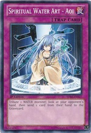 Spiritual Water Art - Aoi (Common) (SDRE-EN037) - Structure Deck: Realm of the Sea Emperor 1st Edition