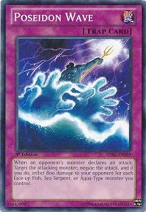 Poseidon Wave (Common) (SDRE-EN039) - Structure Deck: Realm of the Sea Emperor 1st Edition