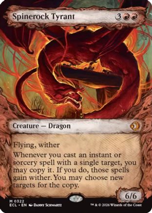 Spinerock Tyrant (ECL-322) (Showcase) [Lorwyn Eclipsed]