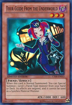 Tour Guide From the Underworld (Super Rare) (CT09-EN013) - 2012 Collectors Tin Limited