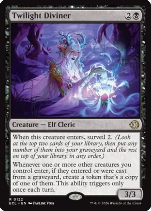 Twilight Diviner (ECL-122) [Lorwyn Eclipsed] Foil