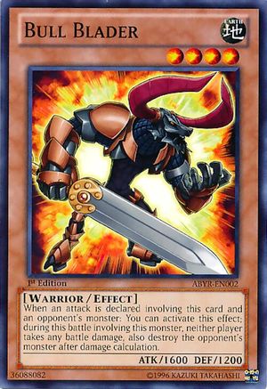 Bull Blader (Common) (ABYR-EN002) - Abyss Rising 1st Edition