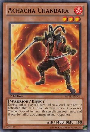 Achacha Chanbara (Common) (ABYR-EN003) - Abyss Rising Unlimited