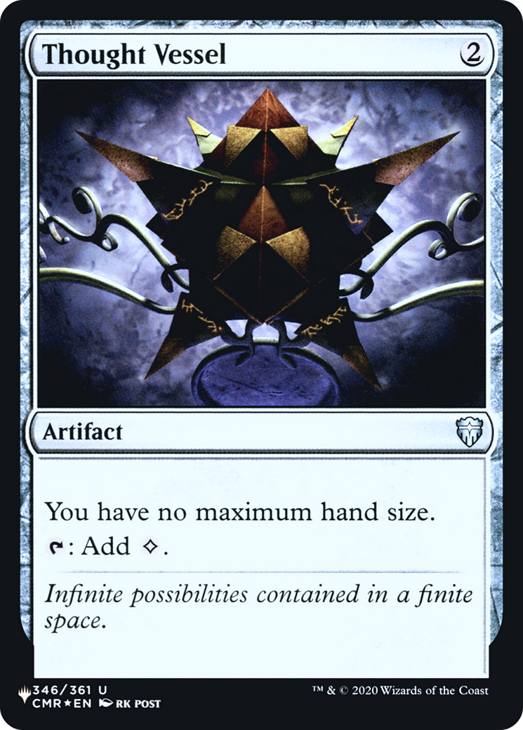 Thought Vessel (CMR) (LIST-346) [The List] Foil