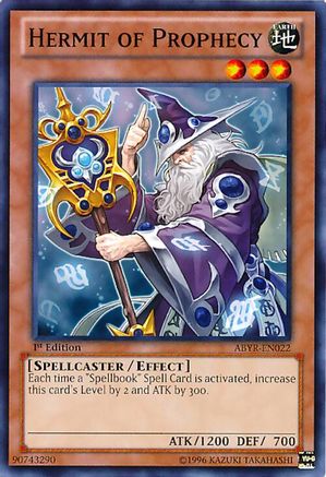 Hermit of Prophecy (Common) (ABYR-EN022) - Abyss Rising Unlimited