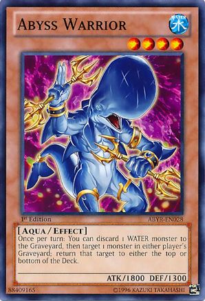 Abyss Warrior (Common) (ABYR-EN028) - Abyss Rising 1st Edition