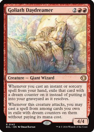 Goliath Daydreamer (PPECL-143) [Promo Pack: Lorwyn Eclipsed] Foil
