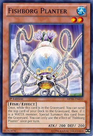 Fishborg Planter (Common) (ABYR-EN030) - Abyss Rising Unlimited