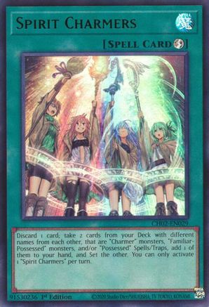 Spirit Charmers (Ultra Rare) (CH02-EN029) - THE CHRONICLES DECK: Spirit Charmers (All-Foil Edition) 1st Edition