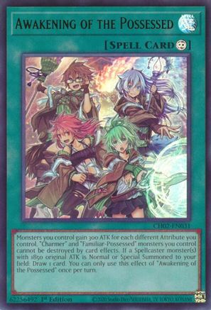 Awakening of the Possessed (Ultra Rare) (CH02-EN031) - THE CHRONICLES DECK: Spirit Charmers (All-Foil Edition) 1st Edition