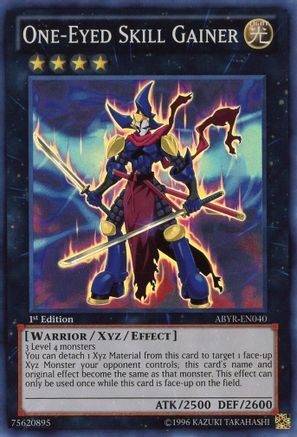 One-Eyed Skill Gainer (Super Rare) (ABYR-EN040) - Abyss Rising 1st Edition