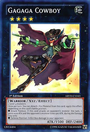 Gagaga Cowboy (Super Rare) (ABYR-EN041) - Abyss Rising 1st Edition