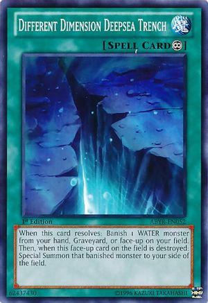 Different Dimension Deepsea Trench (Common) (ABYR-EN052) - Abyss Rising Unlimited