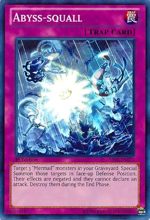 Abyss-squall (Super Rare) (ABYR-EN071) - Abyss Rising 1st Edition