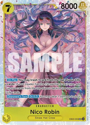 Nico Robin (055) (EB03-055) - Extra Booster: One Piece Heroines Edition Foil
