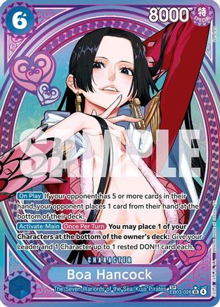 Boa Hancock (SP) (EB03-026) - Extra Booster: One Piece Heroines Edition Foil