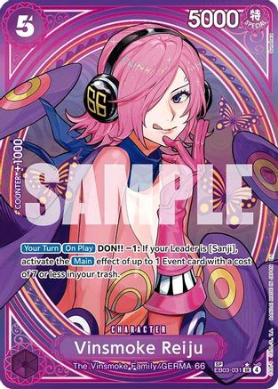 Vinsmoke Reiju (SP) (EB03-031) - Extra Booster: One Piece Heroines Edition Foil