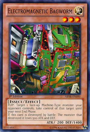 Electromagnetic Bagworm (Common) (ABYR-EN090) - Abyss Rising 1st Edition