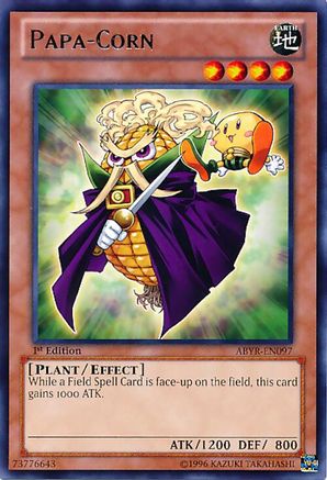 Papa-Corn (Rare) (ABYR-EN097) - Abyss Rising 1st Edition