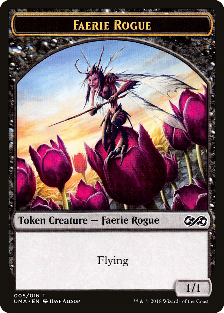 Faerie Rogue Token (UMA-005) [Ultimate Masters Tokens]