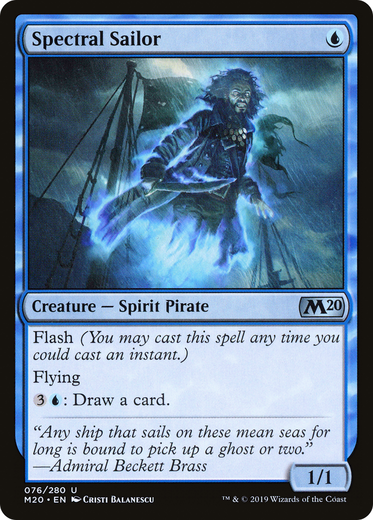 Spectral Sailor (M20-076) [Core Set 2020]