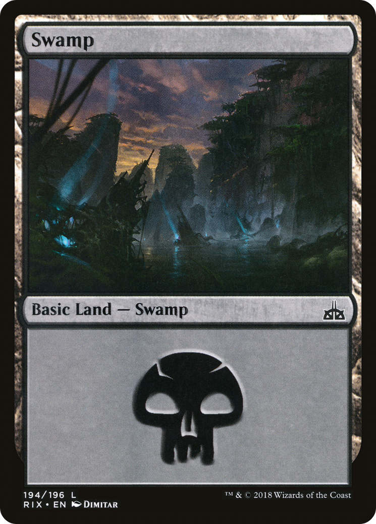 Swamp (RIX-194) [Rivals of Ixalan]