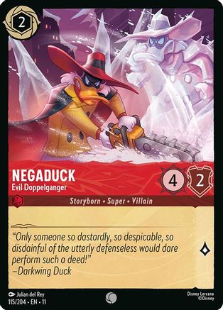 Negaduck - Evil Doppelganger (115/204) - Winterspell