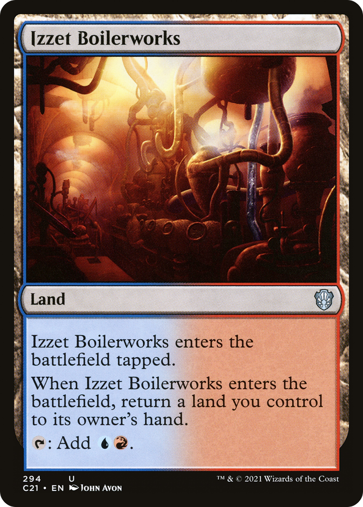 Izzet Boilerworks (C21-294) [Commander 2021]