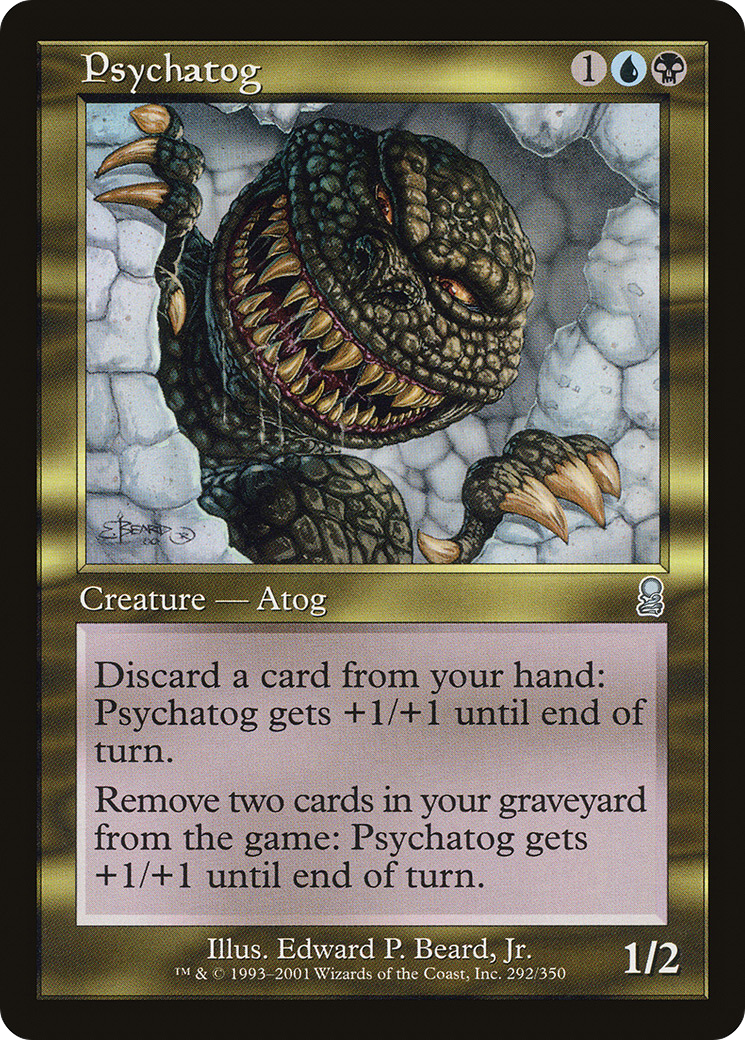 Psychatog (ODY-292) [Odyssey] Foil