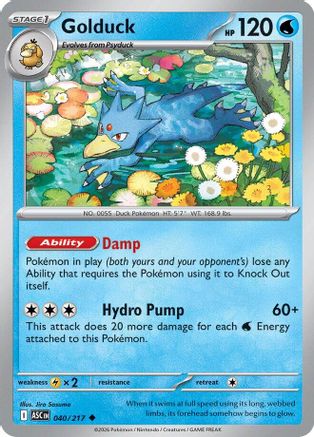Golduck (040/217) [ME Ascended Heroes] - Uncommon