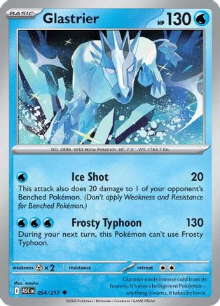 Glastrier (054/217) [ME Ascended Heroes] - Uncommon