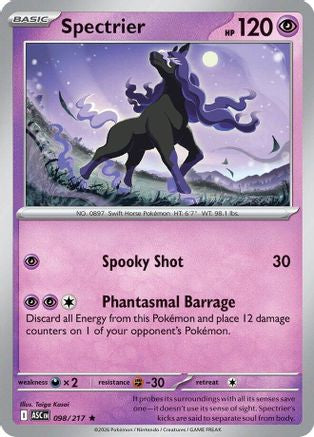 Spectrier (098/217) [ME Ascended Heroes] Holofoil - Rare