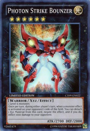 Photon Strike Bounzer (Super Rare) (CT09-EN022) - 2012 Collectors Tin Limited