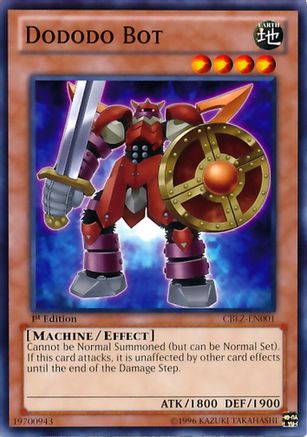 Dododo Bot (Common) (CBLZ-EN001) - Cosmo Blazer Unlimited