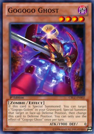 Gogogo Ghost (Common) (CBLZ-EN002) - Cosmo Blazer 1st Edition