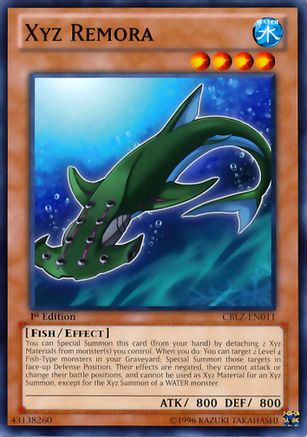 Xyz Remora (Common) (CBLZ-EN011) - Cosmo Blazer Unlimited