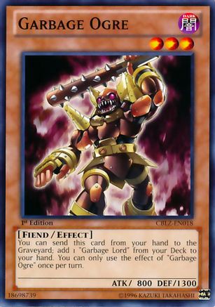 Garbage Ogre (Common) (CBLZ-EN018) - Cosmo Blazer Unlimited