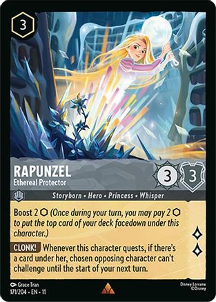 Rapunzel - Ethereal Protector (171/204) - Winterspell Cold Foil
