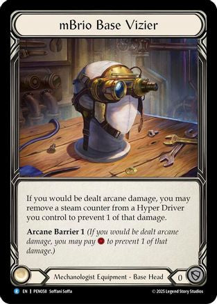 Mbrio Base Vizier (PEN058) - Compendium of Rathe