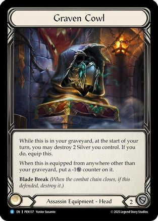 Graven Cowl (PEN137) - Compendium of Rathe
