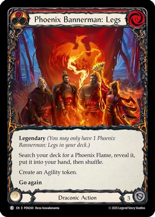 Phoenix Bannerman: Legs (Red) (PEN260) - Compendium of Rathe