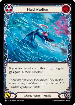 Fluid Motion (Blue) (PEN269) - Compendium of Rathe