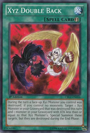 Xyz Double Back (Common) (CBLZ-EN056) - Cosmo Blazer 1st Edition