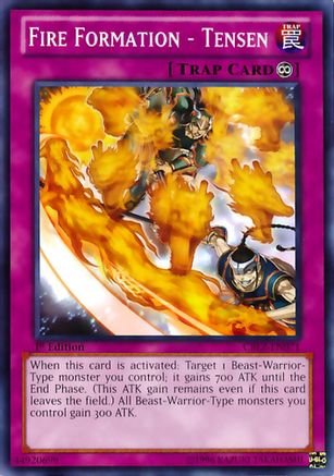 Fire Formation - Tensen (Common) (CBLZ-EN071) - Cosmo Blazer Unlimited