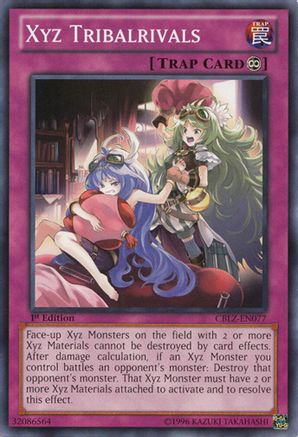 Xyz Tribalrivals (Common) (CBLZ-EN077) - Cosmo Blazer Unlimited