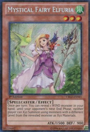 Mystical Fairy Elfuria (Secret Rare) (CBLZ-EN085) - Cosmo Blazer 1st Edition