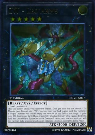 ZW - Leo Arms (Ultimate Rare) (CBLZ-EN047) - Cosmo Blazer 1st Edition