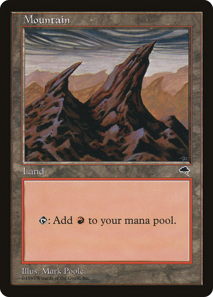 Mountain (Right) (TMP-344) [Tempest]
