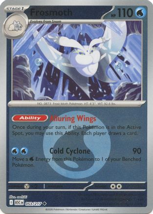 Frosmoth (Energy Symbol Pattern) (053/217) [ME Ascended Heroes] Reverse Holofoil - Uncommon