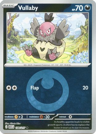 Vullaby (Energy Symbol Pattern) (138/217) [ME Ascended Heroes] Reverse Holofoil - Common